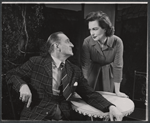 Basil Rathbone and Geraldine Fitzgerald in the stage production Hide and Seek