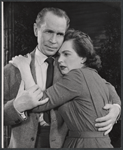 Franchot Tone and Geraldine Fitzgerald in the stage production Hide and Seek