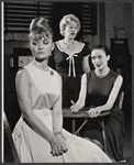 Julie Wilson [seated right] and unidentified others in the 1961 stage production High Fidelity