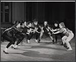 Dancers in rehearsal for the stage production High Spirits
