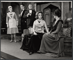 Beth Howland, Lawrence Keith, Edward Woodward, Margaret Hall, and Louise Troy in the stage production High Spirits