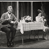 Edward Woodward and Louise Troy in the stage production High Spirits