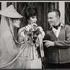 Tammy Grimes, Louise Troy, and Edward Woodward in the stage production High Spirits