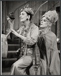 Beatrice Lillie and Tammy Grimes in the stage production High Spirits