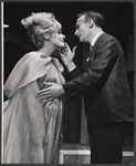 Tammy Grimes and Edward Woodward in the stage production High Spirits