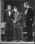 Edward Woodward, Beatrice Lillie and Lawrence Keith in the stage production High Spirits