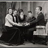 Margaret Hall, Lawrence Keith, Louise Troy, Beatrice Lillie and Edward Woodward in the stage production High Spirits