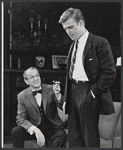 Kenneth MacKenna and Robert Redford in the stage production The Highest Tree