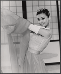 Izumi Yukimura in the stage production Holiday in Japan