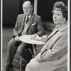 John Gielgud and Mona Washbourne in the stage production Home