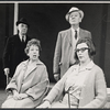 Ralph Richardson, Mona Washbourne, John Gielgud and Jessica Tandy in the stage production Home