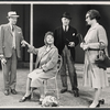 John Gielgud, Mona Washbourne, Ralph Richardson and Jessica Tandy in the stage production Home