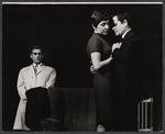 Michael Craig, Vivien Merchant, and Ian Holm in the stage production The Homecoming