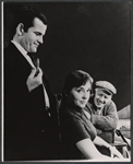 Ian Holm, Vivien Merchant, and Paul Rogers in the stage production The Homecoming