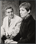 Michael Craig and Lynn Farleigh in the stage production The Homecoming