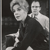 Patricia Roe and John Harkins in the stage production The Homecoming