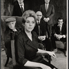 William Roerick, Danny Sewell, Patricia Roe, Denis Holmes, John Harkins, and Lloyd Battista in the stage production The Homecoming
