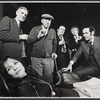 Janice Rule, Norman Barrs, Eric Berry, Danny Sewell, Tony Tanner, and Lawrence Keith in the Off-Broadway stage production The Homecoming
