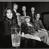 Clockwise from left: Janice Rule, Tony Tanner, Danny Sewell, Norman Barrs, Lawrence Keith, and Eric Berry in the Off-Broadway stage production The Homecoming