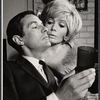 Francis Matthews and Ann Bell in the stage production Help Stamp Out Marriage!