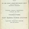 Specifications for power stations. Equipments, apparatus, plans, etc.