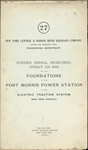 Specifications for power stations. Equipments, apparatus, plans, etc.
