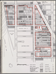 Map illustrating structures needing major and minor repairs