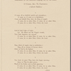 Program for memorial services in commemoration of the life and work of Mary Mildred Sullivan (Mrs. Algernon Sydney Sullivan)