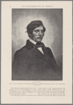 Charles Sumner. From a carbon reproduction by Sherman and McHugh of an original daguerreotype owned by Peter Gilsey, Esq. New York