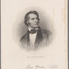 Hon. Charles Sumner. [Signature]: Ever yours, Charles Sumner