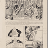 Cartoons on current topics. In barracks at the Hague...  The battleship Accordion...  "Come down!"... Baroness von Suttner (carrying an invitation to the Peace Conference invites Mars to come down from his pedestal.--From Lustige Blätter (Berlin)