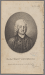 Emanuel Swedenborg. Anno aetatis 80. Born at Stockholm Jan. 29th 1689, died in London March 209th 1772