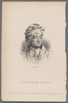 Jonathan Swift. From the bust by Roubiliac in the library of Trinity College, Dublin