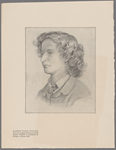 Algernon Charles Swinburne. From the original drawing by Dante Gabriel Rossetti, in possession of George A. Armour, Esq.