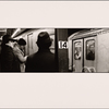 Sinister Looking Man in Black Hat: Two Women in Car Window