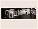 Colored Girls Poster: Lone Figure Walking in Subway Passage