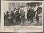 Secretary Taft, members of the Philippine Commission, and invited guests, at the St. Louis Exposition on Philippine Day. Members of the Philippine Commisssion. Secretary Taft, Colonel Edwards, General Rice.