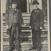 Cincinnati's best-known sons. This photograph of the Republican nominee and his brother, Charles P. Taft, is said to be the first taken of them together within recent years, They are shown standing on the steps of the Taft home in Cincinnati. 