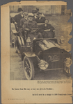 Bob (in cap) was a proud young man when he rode in the first official White House automobile with his father--President William Howard Taft--his mother, his sister Helen, his brother Charlie and a grim chauffeur.