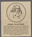 Pringe Talleyrand, of an illustrious family, born in 1754, at Paris...