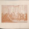 Dessin du temps. Concert dans le salon de Madame Tallien. 