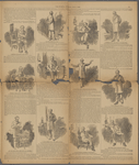 [Page 19, clockwise from upper left:] "Although I was born in New Jersey." "Get thee behind me, Satan." "How is one to get away with a mountain?" "Jefferson beat Aaron Burr by only one vote." "Not an iridescent dream." "The world grows constantly better." "I do not believe anything so discouraging." "I have nothing to do with these attacks." "Six days shalt thou labor and do all thy work." [Center, from left:] "Working their nerves into fiddle strings." "I believe in a personal devil." "I look upon every newspaper man as my friend."