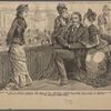 Tour of Rev. T. DeWitt Talmage. The well known Brooklyn clergyman, among the haunts of iniquity in New York -- he gathers materials for sermons and acquaints himself with the temptations of the city by personal observation.  