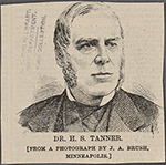 Dr. H. S. Tanner. (From a photograph by J.A. Brush, Minneapolis.)