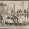 Dr. Tanner's long fast -- scene at Claredon Hall yesterday. 