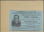 James Tanner, late commissioner of pensions...