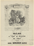 Esméralda, musique de Pilati. Valse dansée dans le ballet de La Foire de Beaucaire par Melle. Féli