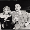 Jill Clayburgh and Richard Woods in the stage production Design for Living