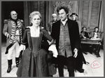 Philip Bosco, Roxanne Hart, and Victor Garber in the stage production The Devil's Disciple