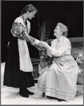 Teresa Wright (right) in the stage production On Borrowed Time